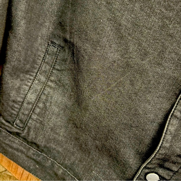 NWOT WESC Hardcore Happiness Trucker Denim Jacket - Picture 8 of 10